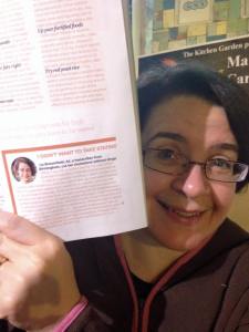 Liz Broomfield with article on Cholesterol book